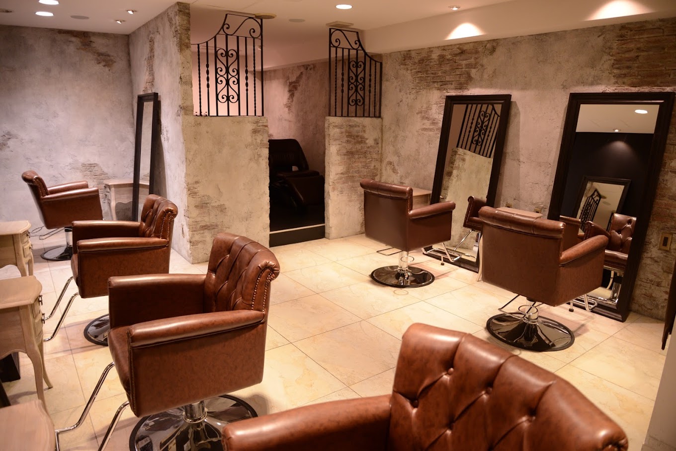 hair salon N(ヘアサロンエヌ)店舗内装写真